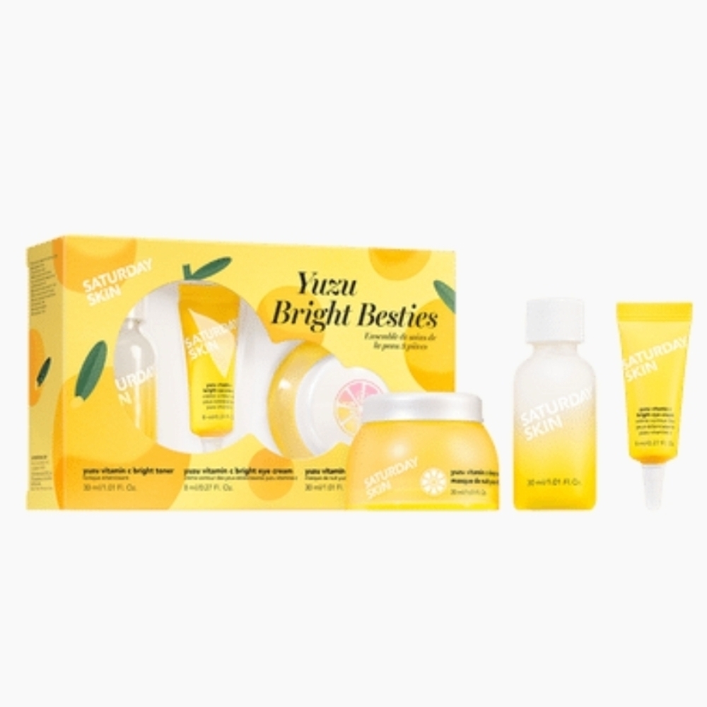 Saturday Skin Yuzu Vitamin C Skincare Set - Picture 2 of 5